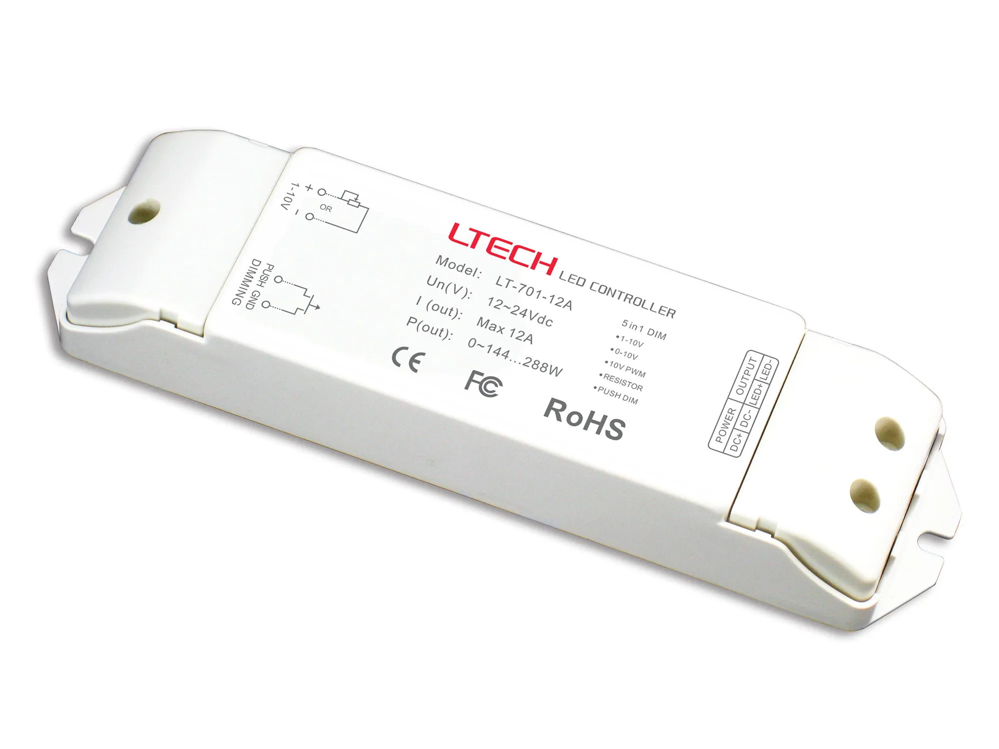 1-10V Constant Voltage Drivers LTECH 1-10V Driver